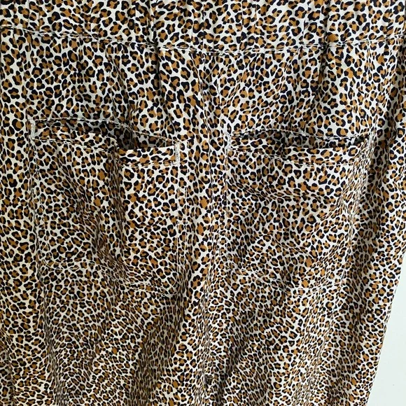Banana Republic Jumpsuit Leopard Print - Picture 7 of 7